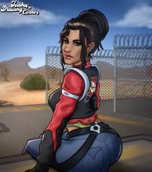 panam palmer from cd projekt red by joakadraws