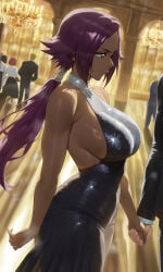 ai_generated bleac bodysuit fashion lanr0 shihouin_yoruichi tagme
