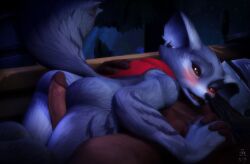 3d_(artwork) 4k absurd_res anthro blizzard_entertainment canid canine digital_media_(artwork) duo female fox fur genitals hi_res human humanoid interspecies male male/female mammal nude penis sex tail vulpera warcraft zatoart