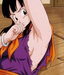 armpit_peek armpits chichi dragon_ball dragon_ball_z
