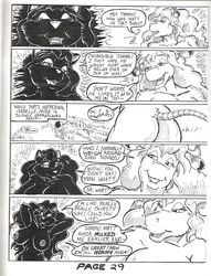 anthro big_breasts breasts comic english_text feline female huge_breasts human humanoid male mouse nude oscar_marcus rodent sex size_difference text tongue