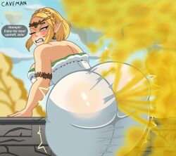 1girls alternate_version_available annoyed ass ass_bigger_than_head ass_focus ass_in_dress back_view big_ass big_breasts big_butt blonde_hair bubble_ass bubble_butt caveman147 dress fart fart_cloud fart_fetish farting fat_ass fat_butt female huge_ass huge_butt humanoid hylian nintendo pale_skin princess_zelda tears_of_the_kingdom the_legend_of_zelda thick_ass thick_thighs zelda_(tears_of_the_kingdom)