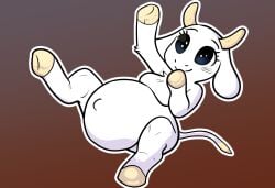 anthro bunny_maloney charlotte_(bunny_maloney) female furry goat goat_horns pregnancy pregnant pregnant_belly pregnant_female smile smiling tagme