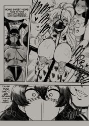 ambiguous_penetration bambietta_basterbine black_hair bleach bleach:_the_thousand-year_blood_war bondage bunnysuit castagno collar cow_girl cow_print female female_livestock femsub from_behind issa94 lactation large_breasts leash milking milking_machine nipple_piercing slave slavegirl tagme visi visi_(amorincorporate) white_hair women_livestock