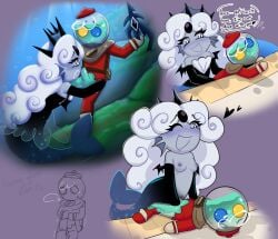 black_pearl_cookie candy_diver_cookie cookie_run cookie_run_kingdom rape reverse_rape sad1sticmf tagme