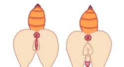 1boy 1boy1girl backsack balls ballsack bee bee_boy bee_girl clitoris cock demihuman dick echidna_wars_dx female insect_abdomen naked naked_female naked_male penis presenting presenting_anus presenting_ass presenting_hindquarters presenting_pussy pussy stinger stinger_(anatomy) tail taint tip vagina yakuman_player_(artist)