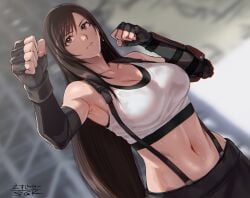 tifa lockhart from final fantasy by sgk