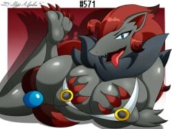 dalley_le_alpha female pokemon tagme zoroark