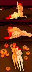 2girls barbara_gordon batgirl batgirl_(dcau) batman_(series) dc dcau female mind_control moldycandy pamela_isley poison_ivy poison_ivy_(dcau) red_hair sex_slave yuri
