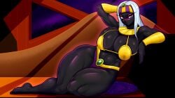 ber00 big_ass big_breasts big_butt big_muscles big_thighs duck_dodgers female female_focus female_only martian martian_(duck_dodgers) queen_tyr'ahnee solo solo_female solo_focus tagme thick thick_ass thick_legs thick_thighs thighs