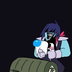 deltarune funny kris_(deltarune) pipis spamton_g_spamton tagme