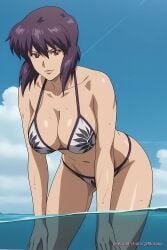 ai_generated aichat beach bikini candid cute ecchi ghost_in_the_shell motoko pinku pinku.ai pinkuai sexy