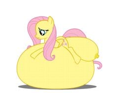 animated animated animated belly belly_bed big_crotchboobs crotchboobs female flashequestria fluttershy_(mlp) flying heavy huge_crotchboobs hyper hyper_pregnancy immobile impossibly_large_belly impossibly_large_crotchboobs my_little_pony nipples nude pony preggoshy pregnant simple_background solo solo_female trying_to_fly