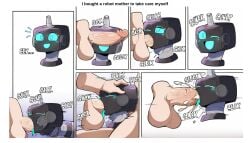 android blowjob cum_in_mouth cum_in_throat deepthroat deepthroat_no_hands face_fucking female female_robot happy hotload-8 mother_and_son mouth_fuck robot robot_girl robot_humanoid throat_bulge throat_fuck