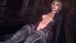 1boy 1girls 2025 3d ada_wong ada_wong_(adriana) alternate_hair_color animated barely_covered_breasts blonde_hair bodysuit checkpik eyeliner female female_abs female_focus fit fit_female full_body_suit in-universe_location jill_valentine_bodysuit legs_together lip_bite lip_biting lip_gloss long_eyelashes looking_at_genitalia looking_at_viewer loop male male/female medium_breasts mp4 navel no_sound outercourse penis_between_thighs pleasure_face purple_eyeshadow pussy_job pussy_out resident_evil_2 resident_evil_2_remake resident_evil_4 resident_evil_4_remake retracted_foreskin rubbing_penis_on_pussy rubbing_pussy short_hair short_playtime shorter_than_30_seconds sitting_on_person thigh_job thighjob thighs unzipped_bodysuit video