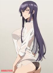 ai_assisted ai_generated anime anime_style highschool_of_the_dead saeko_busujima