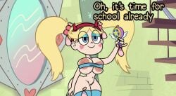 cartoon condom huge_ass huge_breasts slutty_clothing star_butterfly star_vs_the_forces_of_evil used_condom useless_clothing