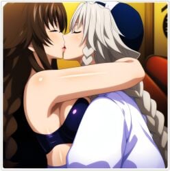 2milfs 2women ai_generated daughter-in-law grayfia_lucifuge high_school_dxd in-lawcest kissing lesbian_couple lesbian_domination lesbian_kiss lesbian_sex lovers mother-in-law mother-in-law_and_daughter-in-law venelana_gremory yuri