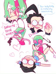 dib membrane from invader zim by d-blue