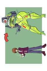 big_ass big_breasts breasts female gender_transformation genderswap_(mtf) growth hips huge_breasts jobichie mtf_transformation robotization rule_63 rule_63 thick_thighs transformation transformers wide_hips