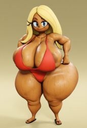 1girls 3d 3d_model ai ai_generated big_ass big_breasts big_butt blonde_hair female female_only huge_ass huge_butt kick_buttowski kick_buttowski:_suburban_daredevil lifeguard shannon_(kick_buttowski) simple_background solo solo_female tagme tan_body tan_skin thicc thick_ass thick_thighs voluptuous voluptuous_female vulkyasha_(style)