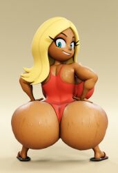1girls 3d 3d_model ai ai_generated big_ass big_breasts big_butt blonde_hair female female_only huge_ass huge_butt kick_buttowski kick_buttowski:_suburban_daredevil lifeguard shannon_(kick_buttowski) simple_background solo solo_female tagme tan_body tan_skin thicc thick_ass thick_thighs voluptuous voluptuous_female vulkyasha_(style)