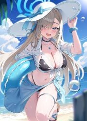 asuna (blue archive) from blue archive by night known