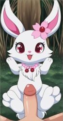 ai_generated feet foot_fetish foot_play footjob happy jewelpet pawjob paws pov ruby_(jewelpet) sanrio uncensored