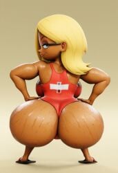 1girls 3d 3d_model ai ai_generated big_ass big_breasts big_butt blonde_hair female female_only huge_ass huge_butt kick_buttowski kick_buttowski:_suburban_daredevil lifeguard shannon_(kick_buttowski) simple_background solo solo_female tagme tan_body tan_skin thicc thick_ass thick_thighs voluptuous voluptuous_female vulkyasha_(style)