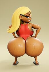 1girls 3d 3d_model ai ai_generated big_ass big_breasts big_butt blonde_hair female female_only huge_ass huge_butt kick_buttowski kick_buttowski:_suburban_daredevil lifeguard shannon_(kick_buttowski) simple_background solo solo_female tagme tan_body tan_skin thicc thick_ass thick_thighs voluptuous voluptuous_female vulkyasha_(style)