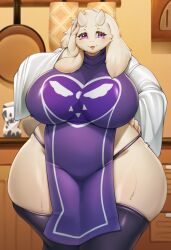 boss monster (undertale) from undertale by mleonheart