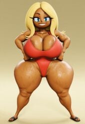 1girls 3d 3d_model ai ai_generated big_ass big_breasts big_butt blonde_hair female female_only huge_ass huge_butt kick_buttowski kick_buttowski:_suburban_daredevil lifeguard shannon_(kick_buttowski) simple_background solo solo_female tagme tan_body tan_skin thicc thick_ass thick_thighs voluptuous voluptuous_female vulkyasha_(style)