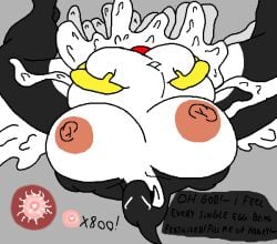 1boy1girl big_ass big_balls big_breasts cum cum_inside cumflation impregnation mating_press mike_(mikenoob) mikenoob nanami_(void_dew) roblox robloxian self_upload straight tagme taller_girl