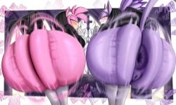 2025 2females 2girls amy_rose anus anus_peek ass big_butt big_penis blaze_the_cat blush cat_ears clapping_ass clapping_cheeks female female_only green_eyes legwear looking_at_viewer looking_back no_panties nun nuns pink_fur pinkybop praying purple_fur pussy pussy_peek sfx smiling sonic_(series) sonic_the_hedgehog_(series) text throwing_it_back twerking yellow_eyes