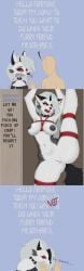 1boy 1girls angry angry_face anthro arms_tied arms_up ass big_ass big_breasts bondage breasts bullying comic comic_page ears faceless_male female furry furry_female grey_body grey_fur grey_hair hellhound helluva_boss legs legs_up locked_up locker locker_room long_hair loona_(helluva_boss) naked naked_female nipples nude nude_female open_legs punishment pussy red_sclera regret revenge scarabeo scarabeo_k screaming tail thick_thighs tied_hands tied_up two_tone_body two_tone_fur two_tone_tail white_body white_eyes white_fur wolf wolf_girl