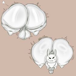 1boy 2020s 2025 2d artist_name ass_bigger_than_body ass_bigger_than_head balls balls_behind_the_ass ballsack big_ass big_butt blondymeaw blush blush_lines blushing blushing_at_viewer bunny completely_nude completely_nude_male dot_eyes facing_viewer feral feral_male feral_only gay gay_male gigantic_ass gubby gubby_(roblox) heart humanoid_genitalia humanoid_penis humongous_ass hyper hyper_ass looking_at_viewer male male_feral male_only mammal motion_lines naked naked_male no_humans non-human non-human_only penis penis_out pov_ass pov_eye_contact rabbit rabbit_boy roblox shaking shaking_ass shaking_butt solo solo_male tagme tail triangle_ears white_fur
