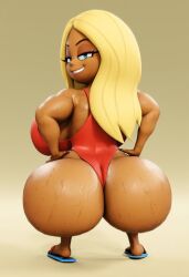1girls 3d 3d_model ai ai_generated big_ass big_breasts big_butt blonde_hair female female_only huge_ass huge_butt kick_buttowski kick_buttowski:_suburban_daredevil lifeguard shannon_(kick_buttowski) simple_background solo solo_female tagme tan_body tan_skin thicc thick_ass thick_thighs voluptuous voluptuous_female vulkyasha_(style)