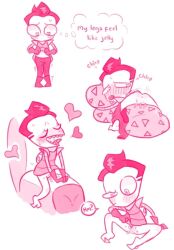 zim from invader zim by d-blue