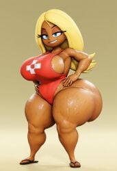 1girls 3d 3d_model ai ai_generated big_ass big_breasts big_butt blonde_hair female female_only huge_ass huge_butt kick_buttowski kick_buttowski:_suburban_daredevil lifeguard shannon_(kick_buttowski) simple_background solo solo_female tagme tan_body tan_skin thicc thick_ass thick_thighs voluptuous voluptuous_female vulkyasha_(style)
