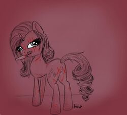 anus blood bloody_knife color cutie_mark cuts female female_only friendship_is_magic fur furry_ears gore grimdark hair horn incision injury knife knife_in_mouth lil_miss_rarity_(mlp) long_hair looking_at_viewer looking_back my_little_pony nude pussy rarity_(mlp) red_blood smooth_skin solo standing tail vulva wound