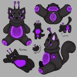 alien cuntboy feline furry fursona intersex male original_character plush plushie plushophilia toy transmasc