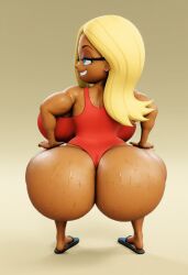 1girls 3d 3d_model ai ai_generated big_ass big_breasts big_butt blonde_hair female female_only huge_ass huge_butt kick_buttowski kick_buttowski:_suburban_daredevil lifeguard shannon_(kick_buttowski) simple_background solo solo_female tagme tan_body tan_skin thicc thick_ass thick_thighs voluptuous voluptuous_female vulkyasha_(style)