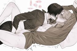 1cuntboy 1girls ada_wong boy_pussy bush bushy_pubes cuntboy cuntboy_focus cuntboysub dominant_female femdom fingering_partner fingering_pussy french_kiss french_kissing hairy_pussy kissing kissing leon_scott_kennedy masturbating_other masturbation pussy_hair pussy_juice pussy_juice_string pussy_juice_trail resident_evil resident_evil_2 resident_evil_2_remake resident_evil_4 resident_evil_4_remake saliva saliva_trail songyeerhu tied_arms tied_hands tied_up tongue_kiss trans_man transmasc trembling wet_pussy