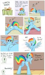 anonymous anus blush equine female feral friendship_is_magic human masturbation my_little_pony pancake pegasus penis presenting pussy pussy_juice rainbow_dash_(mlp) semi-anthro sleeping smitty_g spread_pussy spreading straight_hair wing_boner wings