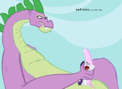 animated closed_eyes equine erection female friendship_is_magic hair horn horse interspecies masturbation my_little_pony open_mouth penis pony purple_hair rarity_(mlp) size_difference smooth_skin spike_(mlp) swfpony unicorn