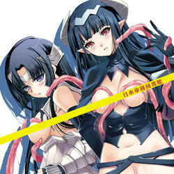 censored center_opening female hanpera hat original pointy_ears tentacle