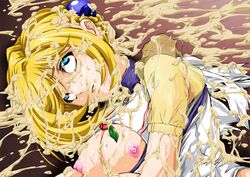 ahe_gao bukkake cum cum_everywhere d-stop female fucked_silly penis sex super_robot_wars tears