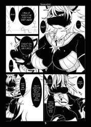 breasts canine comic english_text female king_of_thorn male page_5 sindoll