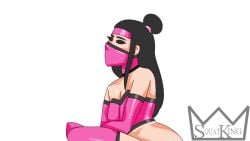 animated anon fart fart_fetish farting_in_face farting_on_partner femdom mileena mortal_kombat squatking tagme video