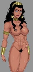 1girls abs amazon big_breasts breasts breasts_exposed collar dc dc_comics diana_of_themyscira diana_prince earrings edit female gold gold_collar happy naked naked_female nude nude_female solo something_unlimited sunsetriders7 tagme wonder_woman wonder_woman_(series)